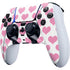 Plush Pink Hearts PS5 DualSense Edge Pro Controller Skin