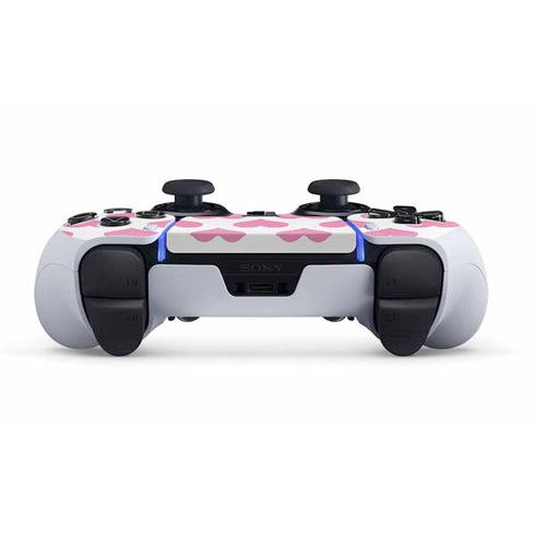 Plush Pink Hearts PS5 DualSense Edge Pro Controller Skin