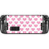 Plush Pink Hearts Steam Deck Handheld Gaming Computer OLED Skin