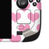 Plush Pink Hearts Steam Deck Handheld Gaming Computer OLED Skin