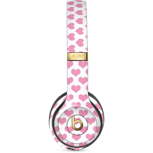 Plush Pink Hearts Studio Wireless 3 Skin