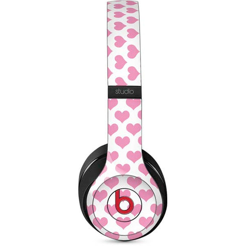 Plush Pink Hearts Studio Wireless Skin