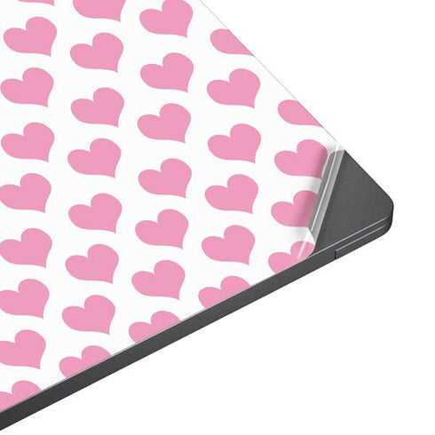 Plush Pink Hearts Surface Laptop 7 15in Skin