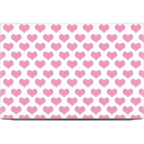 Plush Pink Hearts Dell XPS Skin