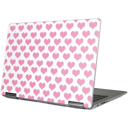 Plush Pink Hearts Yoga 710 14in Skin