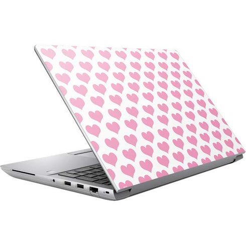 Plush Pink Hearts HP ZBook Fury 16 G10 Skin