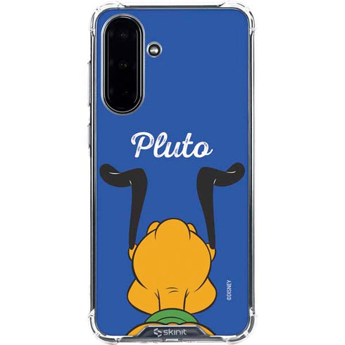 Disney Friends Pluto Backwards Galaxy A36 5G Clear Case