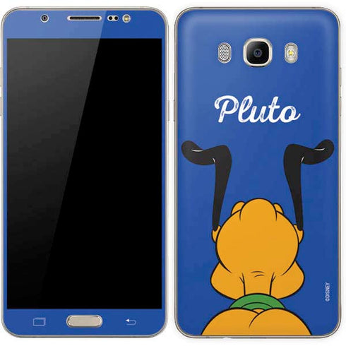 Disney Friends Pluto Backwards Galaxy J7 Skin