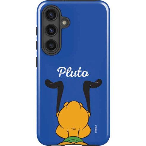 Disney Friends Pluto Backwards Galaxy S25 Impact Case