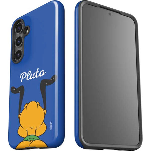 Disney Friends Pluto Backwards Galaxy S25 Impact Case
