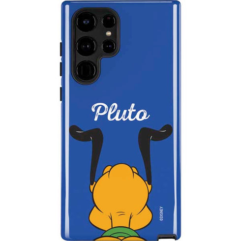 Disney Friends Pluto Backwards Galaxy S25 Ultra Impact Case