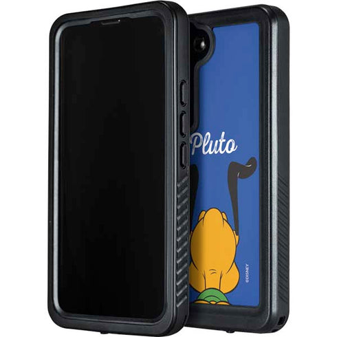 Disney Friends Pluto Backwards Galaxy S24 Waterproof Case