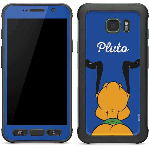 Disney Friends Pluto Backwards Galaxy S7 Active Skin