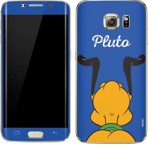 Disney Friends Pluto Backwards Galaxy S7 Edge Skin