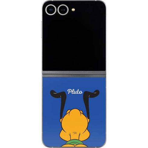 Disney Friends Pluto Backwards Galaxy Z Flip6 Skin