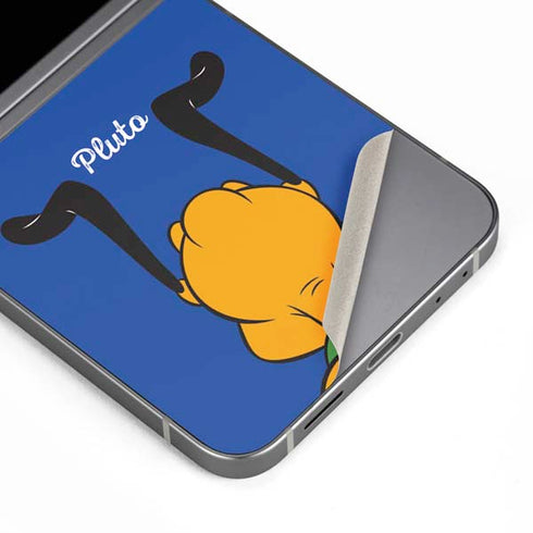 Disney Friends Pluto Backwards Galaxy Z Flip6 Skin