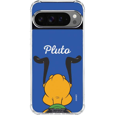Disney Friends Pluto Backwards Google Pixel 10 Pro XL Clear Case