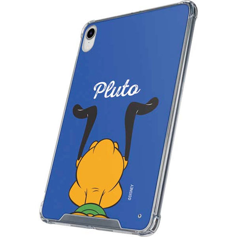 Disney Friends Pluto Backwards iPad 11th Gen (2025) Clear Case