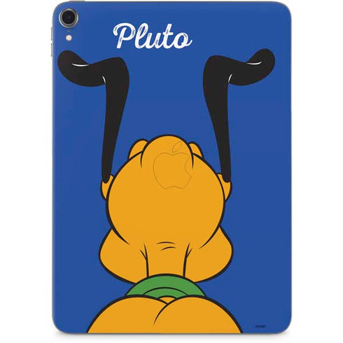 Disney Friends Pluto Backwards Apple iPad Pro Skin