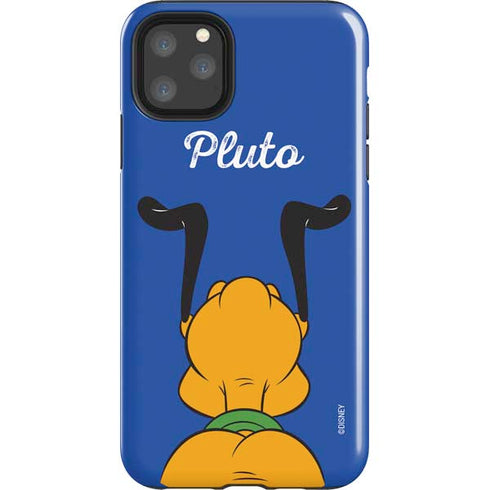 Disney Friends Pluto Backwards iPhone Cases