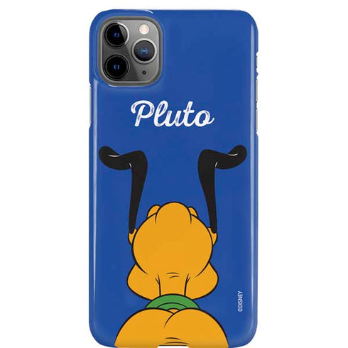 Disney Friends Pluto Backwards iPhone Cases