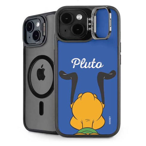 Disney Friends Pluto Backwards iPhone 15 Plus Kickstand Case