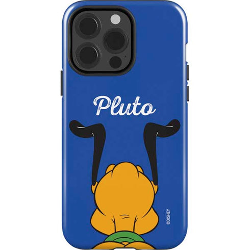 Disney Friends Pluto Backwards iPhone 15 Pro Impact Case