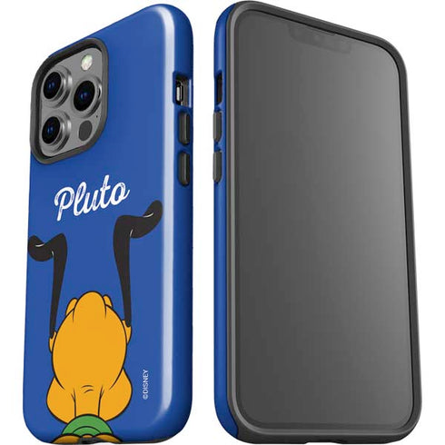 Disney Friends Pluto Backwards iPhone 15 Pro Impact Case
