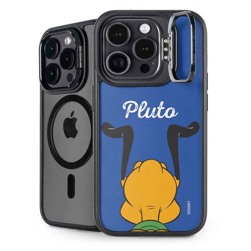 Disney Friends Pluto Backwards iPhone 15 Pro Max Kickstand Case