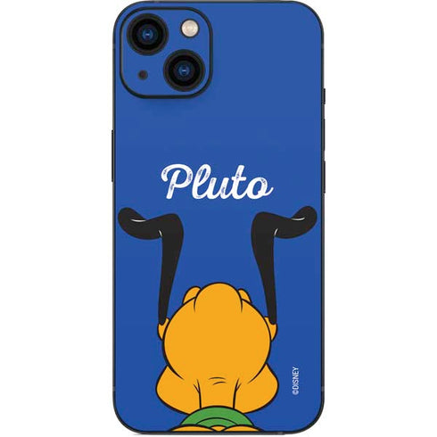 Disney Friends Pluto Backwards iPhone 15 Skin