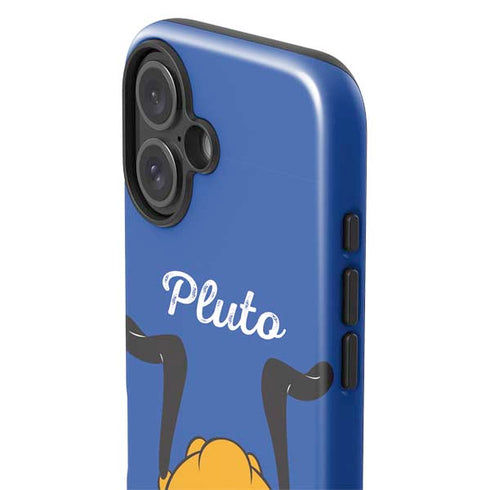Disney Friends Pluto Backwards iPhone 16 Plus Impact Case