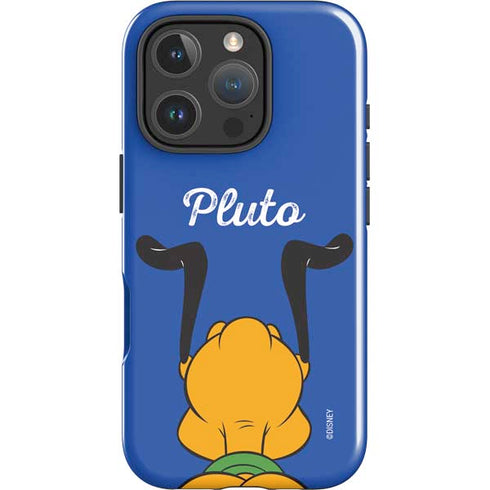 Disney Friends Pluto Backwards iPhone 16 Pro Max Impact Case