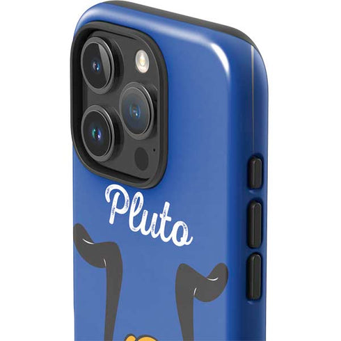 Disney Friends Pluto Backwards iPhone 16 Pro Max Impact Case