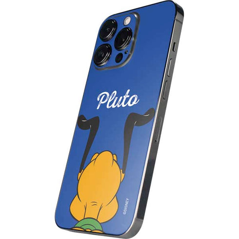 Disney Friends Pluto Backwards iPhone 16 Pro Max Skin