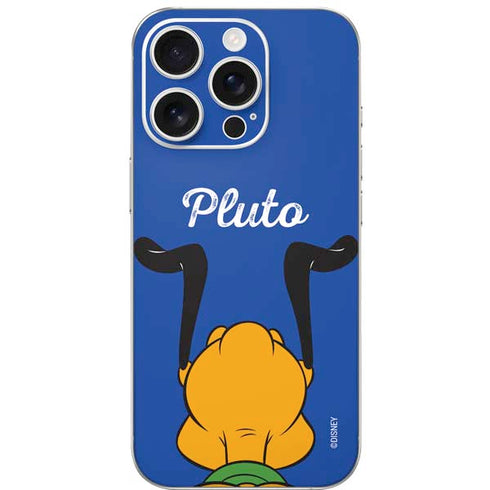 Disney Friends Pluto Backwards iPhone 16 Pro Skin