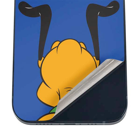 Disney Friends Pluto Backwards iPhone 16 Skin