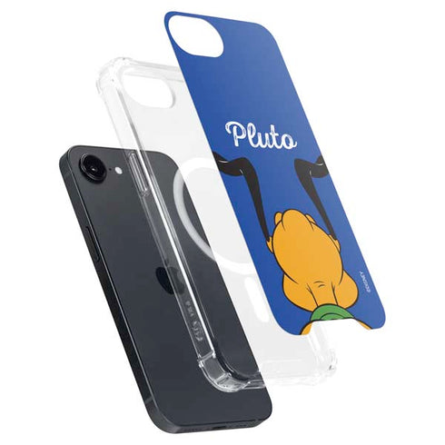 Disney Friends Pluto Backwards iPhone 16e MagSafe Case