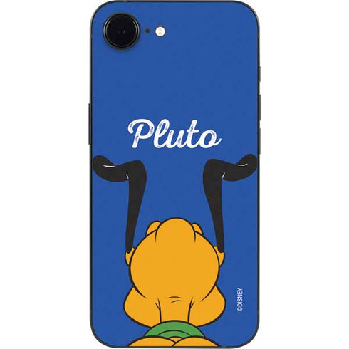 Disney Friends Pluto Backwards iPhone 16e Skin