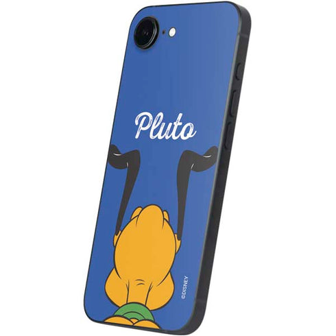 Disney Friends Pluto Backwards iPhone 16e Skin
