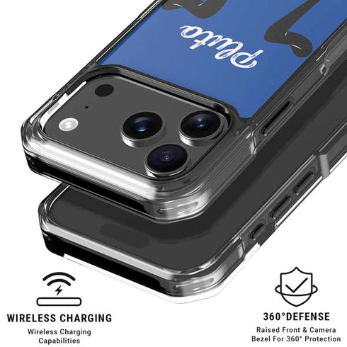 Disney Friends Pluto Backwards iPhone 18 Pro Clear Case