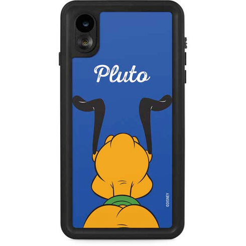 Disney Friends Pluto Backwards iPhone Cases