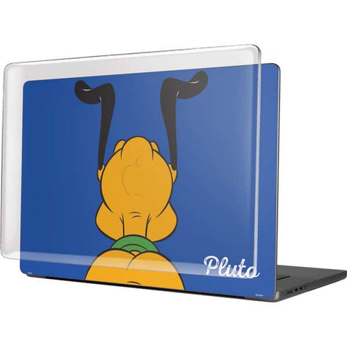 Disney Friends Pluto Backwards MacBook Cases