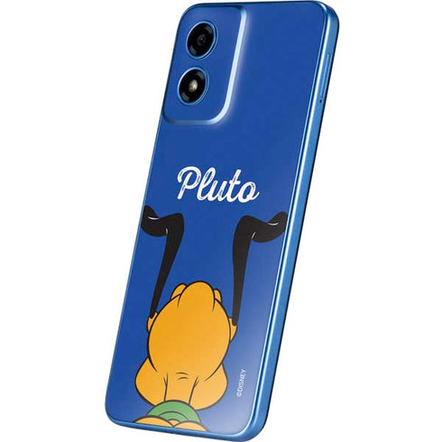 Disney Friends Pluto Backwards Moto G Play 4G (2024) Skin