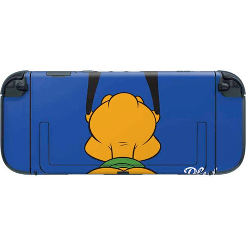 Disney Friends Pluto Backwards Nintendo Switch 2 (2025) with Joy-Con Skin