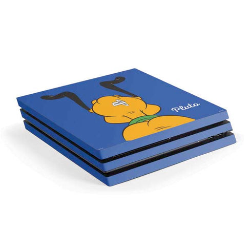 Disney Friends Pluto Backwards PlayStation PS4 Skins
