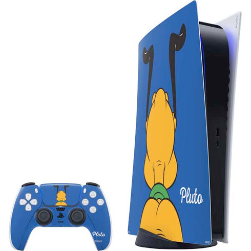 Disney Friends Pluto Backwards PlayStation PS5 Skins
