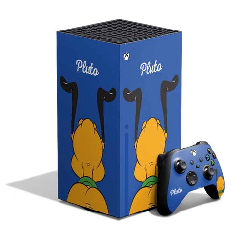 Disney Friends Pluto Backwards XBox Series X Digital Edition Bundle Skin