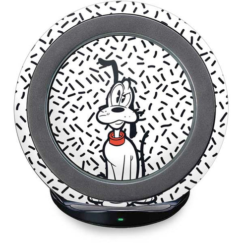 Disney Friends Pluto Confused Fast Charge Wireless Charging Stand Skin
