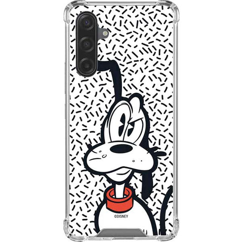 Disney Friends Pluto Confused Galaxy A17 Clear Case