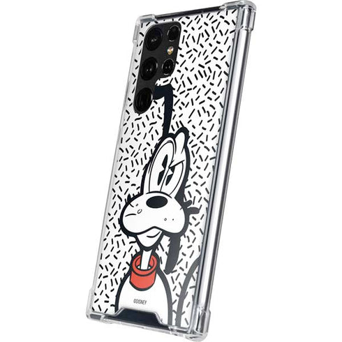 Disney Friends Pluto Confused Galaxy S23 Ultra Clear Case